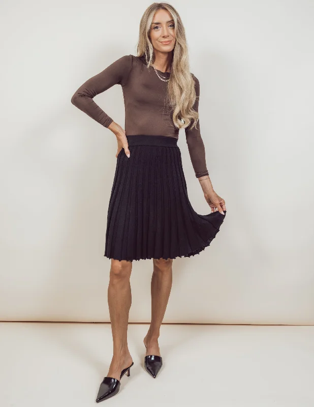 Lorie Pleated Skirt tiered skirt playful