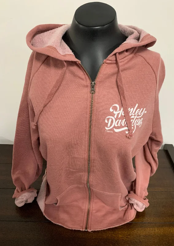 Nimble Zip-Up Hoodie Hoodie with Gradient Ombre Colorful