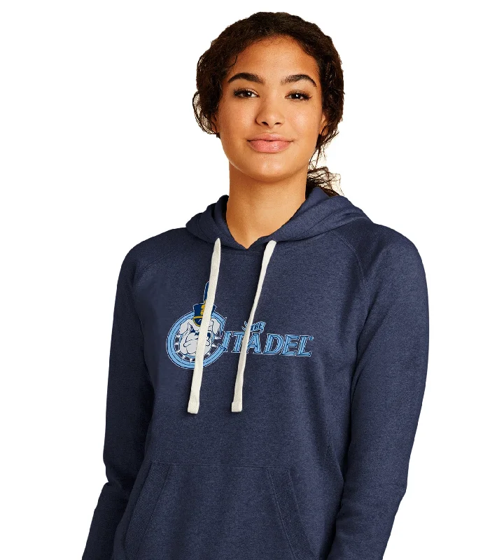 The Citadel, Vintage Spike Women’s Re-Fleece™ Hoodie Hoodie with Hem Frayed Vintage Worn